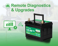Batterie au lithium automobile OEM 12V 50Ah 60Ah, batterie auto puissante à décharge rapide, batterie LiFePO4 CCA700 pour le démarrage de voiture
