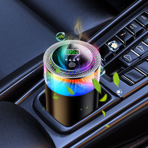 Diffuseur d'arômes pour voiture TK Blasting Cloud Mist de troisième génération, USB, 8 ml, en alliage d'aluminium, affichage numérique, vaporisation longue durée, <span class=keywords><strong>bombe</strong></span> parfumée - Product Image 1