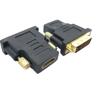 Gold-plated metal screw DVI <strong>to</strong> <strong>HDMI</strong> <strong>adapter</strong> <strong>computer</strong> monitor 24+1 <strong>to</strong> <strong>hdmi</strong> female <strong>HDMI</strong> <strong>adapter</strong> - Product Image 1