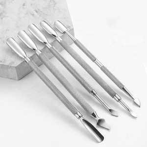 Professional Stainless Steel Nail <strong>Pusher</strong> 6 Styles Manicure Pedicure Tools Double Sides Stainless Steel Nail Cuticle <strong>Pusher</strong> - Product Image 3