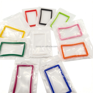 MILAIYOU Fashion Rainbow <b>Glitter</b> Multi-Printing Silicone Credit Card Case-Henan Made 35pt Anti-Collision Soft Shockproof No - Product Image 2