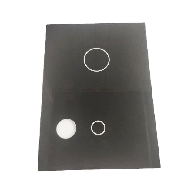Custom Cut Thin 1mm-2mm Corning Gorilla Glass 5-Year Warranty Waterproof 9H Hardness Industrial Display Screens Switch Bathroom