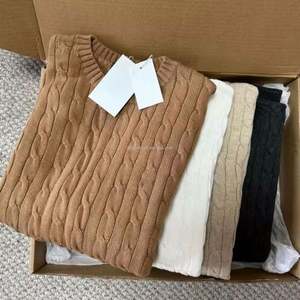 <span class=keywords><strong>Maglione</strong></span> da <span class=keywords><strong>Uomo</strong></span> a Collo Tondo, <span class=keywords><strong>Slim</strong></span> <span class=keywords><strong>Fit</strong></span>, Lavorato a Maglia, Maniche Lunghe, Stile Ralph, per l'Inverno - Product Image 4