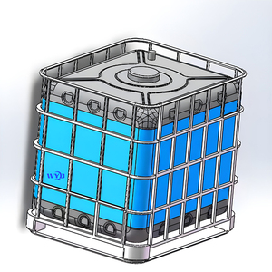 Réservoir IBC en acier inoxydable <span class=keywords><strong>de</strong></span> qualité alimentaire 500 litres avec mélangeur à moteur, intermédiaire en vrac, 6,5 pouces, longue durée <span class=keywords><strong>de</strong></span> vie - Product Image 2