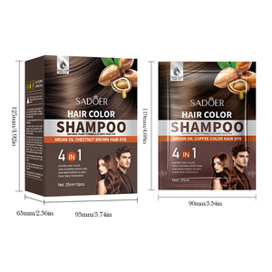 Tinta per <span class=keywords><strong>Capelli</strong></span> Permanente SADOER con Olio di Argan e Caffè, 25mlX10Pz, Formula Naturale, Colore Duraturo, Nutriente e Lucidante - Product Image 6