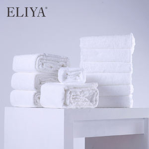 Eliya 100% Algodón Custom Embroid Logo 70 140Cm 600Gsm Toalla De Baño De Hotel Blanco - Product Image 1