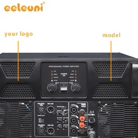 Nouvelle conception 2U 2 canaux 900W Amplificateur de puissance classe H 	   Matériel sonore pour concert en plein air