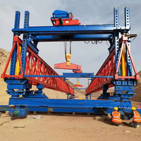 Lanzador de vigas de doble tramo tipo truss a precio de fábrica, diseño personalizable para construcción de puentes