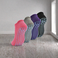 Chaussettes de yoga et de Pilates pour femmes LONGFEI, antidérapantes, respirantes, à compression, jetables, avec logo personnalisé, de haute qualité, vente en gros