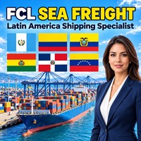 Transport maritime FCL 20GP 40HQ Chine vers Colombie Costa Rica Agent maritime Transitaire Dédouanement Livraison à domicile