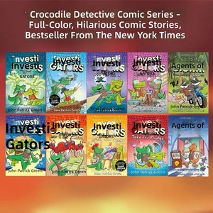 Investi Gators Crocodile Investigators Deluxe Edition Set di 13 Volumi Libri Illustrati in Inglese con Copertina Rigida e Rilegatura Perfetta - Product Image 2