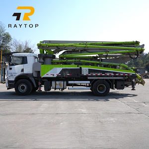 Camión Bomba de Concreto Usado Zoomlion Oficial del Año 2021, Camión Bomba de Concreto de Segunda Mano - Product Image 2