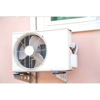 Intercambiador de Calor de Tubo de Aluminio Hidrófilo Azul de Alta Calidad, Unidad de Condensación de Aleta Lisa, Bomba de Motor, Compresor Sin Aceite Comercial