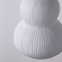 Vente chaude moderne décoration de la maison lustre plafond éclairage calebasse forme cuisine salle à manger suspensions