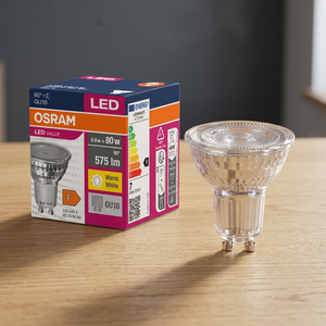 Lampada LED GU10 6.9W 3000K 575Lm 60 (4058075096769) 10000h 220-240V 80 - Product Image 3