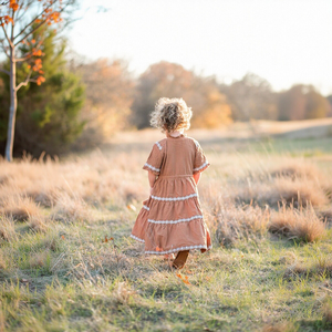 Abito da sera coordinato <span class=keywords><strong>mamma</strong></span> e figlia Hongbo per bambine e neonate, stile europeo, ricamato, ecologico e traspirante - Product Image 5
