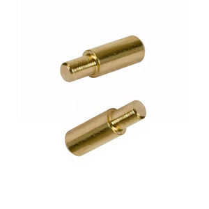 Supports de tablette en métal filetés OEM de 5 mm avec joints toriques en caoutchouc antidérapants, <span class=keywords><strong>chevilles</strong></span> chromées <span class=keywords><strong>pour</strong></span> étagères de placards et armoires - Product Image 1