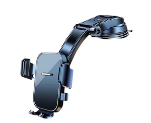 Adjustable Auto-Lock ABS Car <b>Phone</b> <b>Holder</b> Windshield Suction Cup <b>Desk</b> Mount Rotatable Navigation Grip Flower Shape Supports - Product Image 3