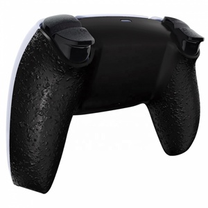 <b>Gamepad</b> Grips Cover Replacement Rubberized Black Customized Back Shell for Dualsense PS5 Controller Bottom Case - Product Image 4
