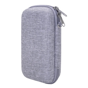 Caja de almacenamiento de cremallera de carcasa dura EVA personalizada para Sanno <span class=keywords><strong>Omron</strong></span> Haier medidor de glucosa en sangre caja de almacenamiento de probador portátil de estilo Simple - Product Image 6