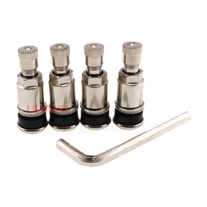 <span class=keywords><strong>Valve</strong></span> de pneu nickelée <span class=keywords><strong>Tubeless</strong></span> MS525 TR525 Boulonné en alliage de zinc - Product Image 6