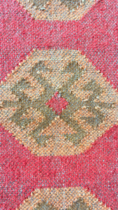 Tribal Boho <b>Runner</b> <b>Rug</b> | Handmade Wool Jute Geometric Carpet <b>for</b> Farmhouse Hallway Entryway Bedroom Living Room Decor - Product Image 4
