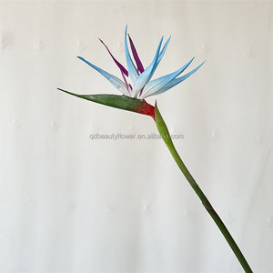 L-066 Flor Artificial de Strelitzia Tropical de Lujo, Flor Artificial de Tallo Largo para Bodas, Hogar, <span class=keywords><strong>Hotel</strong></span>, Venta al por Mayor - Product Image 4