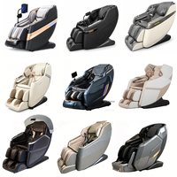 Chaise de massage multifonctionnelle LEMESY en promotion, zéro gravité, massage des tissus profonds 3D, rouleaux de massage pour les jambes et les pieds, moteur silencieux
