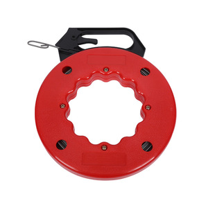 Extracteur de <span class=keywords><strong>fil</strong></span> de ruban de poisson ATE outils <span class=keywords><strong>fil</strong></span> d'acier <span class=keywords><strong>30m</strong></span> électricien bobine tirer fils câble extracteur à main - Product Image 3