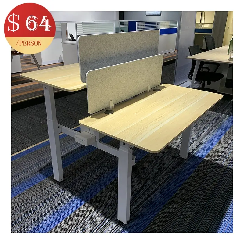 Moderne Möbel heben sitzen zum Stehen Laptop Tisch rahmen Home Computer Elektrische Höhe Verstellbare Executive Office Schreibtische