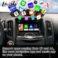 Lsailt لاسلكي مشغل سيارة أندرويد صندوق واجهة تلقائي لنيسان 370z Z34 fairlay Z IT08 08 08it مرآة دعم اتصال لاسلكي