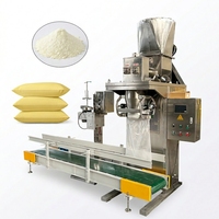 Machine d'emballage de poudre à double alimentation par vis, conception avancée, pour farine de maïs