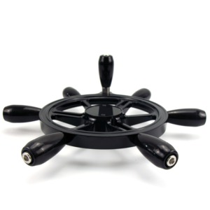 Volant marin Winibo 15,5 pouces en acier inoxydable à 6 branches pour bateau pirate – Conception optimale pour la construction de navires - Product Image 2