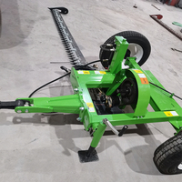 Faucheuse à barre de coupe latérale à 3 points montée sur tracteur, machine à couper l'herbe, tondeuse à gazon à mouvement alternatif