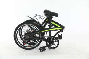 Vélo pliant 20 pouces en alliage <span class=keywords><strong>de</strong></span> magnésium, roue monobloc, frein à disque, 7 vitesses, cadre en acier, vélo <span class=keywords><strong>de</strong></span> banlieue pour adulte, capacité <span class=keywords><strong>de</strong></span> charge 150 kg - Product Image 5