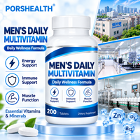 Vente en gros de comprimés multivitaminés et minéraux pour hommes |   Complément alimentaire quotidien en marque blanche avec B12 méthylé, vitamines A, C, D et zinc