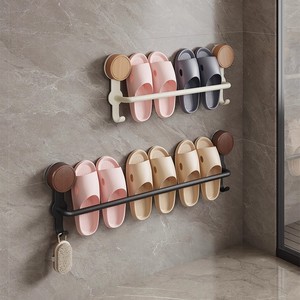 Toallero de Acero Inoxidable con Montaje por Succión, Diseño Minimalista, Gancho de Almacenamiento para Baño, Colgador de Toallas con Acabado Impermeable de Aceite de Cera de Madera - Product Image 2