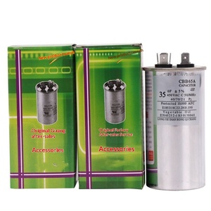 <span class=keywords><strong>Condensateur</strong></span> CBB65 <span class=keywords><strong>450V</strong></span> AC pour compresseur de climatiseur, démarrage/fonctionnement, 20μF-100μF, boîtier métallique, <span class=keywords><strong>condensateur</strong></span> à film polypropylène - Product Image 1