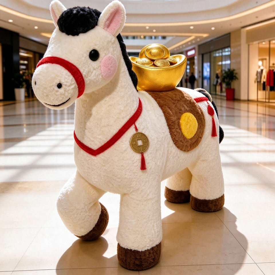 Large Outdoor Cartoon Foam FRP Sculpture Custom Character IP Themed ...