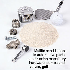 Polvere di Mullite 200 Mesh per Parti Automobilistiche, Macchinari Edili, Ferramenta, Pompe e Valvole, Attrezzature da Golf - Product Image 3