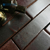 Carrelage de mosaïque professionnel, le carrelage de mosaïque rétro long et mat convient à l'architecture vintage de haute qualité