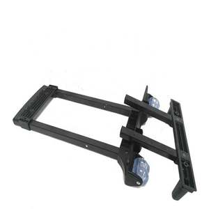 Heavy Duty Adjustable Waterproof <b>Aluminum</b> ABS <b>Luggage</b> Pull Rod Trolley Handle Durable Lightweight Design for - Product Image 2