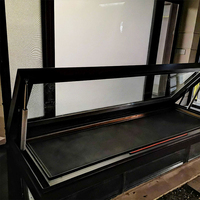 Lucarne en aluminium, fenêtre suspendue au dessus, lucarne de luxe pour toit de maison