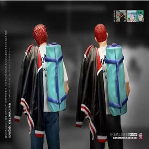 Alta calidad nuevo Anime Q Versión 5cm creativo dibujos animados coche mochila <span class=keywords><strong>Slamdunk</strong></span> Sakuragi Hanamichi Akagi Takenori figura de Anime - Product Image 4