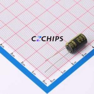 RG100M330LO8*12TA-1A1Et Through-Hole <b>Aluminum</b> <b>Electrolytic</b> <b>Capacitor</b> Through hole,D8xL12mm 33uF 20% 100V 8mm - Product Image 1