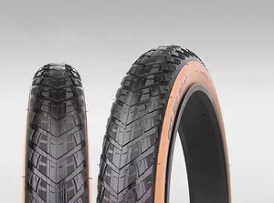 <span class=keywords><strong>Pneumatici</strong></span> per bicicletta CTC06 anello grasso 26x4.0 per auto con bordo giallo retro a prova di pugnalata per motoslitta ATV in filo di acciaio - Product Image 2