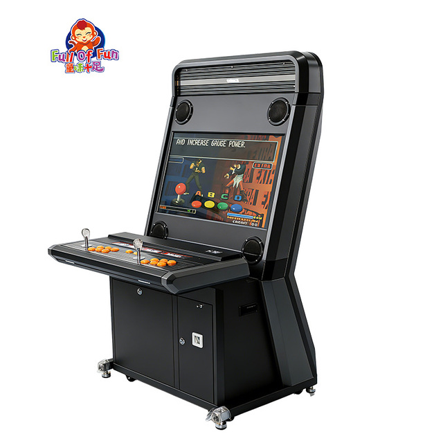 2 Player Retro Fighting Arcade Machine Coin Operated Upright Cabinet for Game Center
