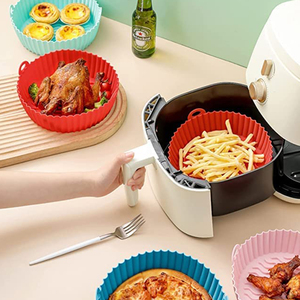 <b>Kitchen</b> <b>Accessories</b> air Fryer Silicone Mold <b>Accessories</b> air Fryers Silicone Liner with Handle - Product Image 6