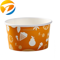 Prix direct usine – Gobelets/bols en papier écologiques jetables pour crème glacée, revêtement PE de qualité alimentaire, pour petits bols à collation en papier