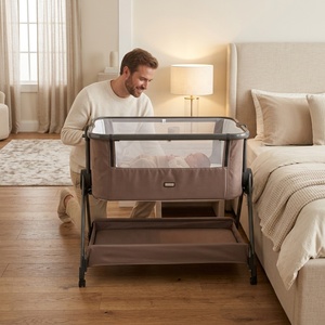 Lit cododo bébé moderne et lavable, berceau à bascule pour nouveau-né, lit d'appoint pour enfant, berceau à côté <span class=keywords><strong>de</strong></span> <span class=keywords><strong>moi</strong></span>, très populaire - Product Image 1